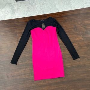 Hot Pink Dress
